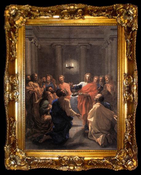 framed  POUSSIN, Nicolas The Institution of the Eucharist af, ta009-2